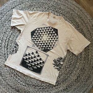 Vintage MC Escher graphic t-shirt